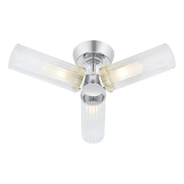 Markslöjd 109237 - Koupelnový přisazený lustr RIMINI 3xG9/20W/230V IP44 lesklý chrom