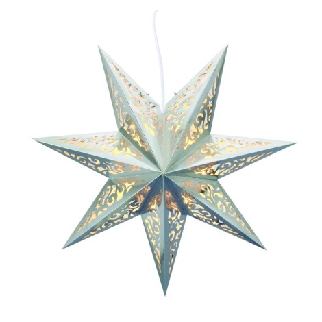 Markslöjd 700555 - Vánoční dekorace VALLBY E14/25W/230V hvězda 45 cm