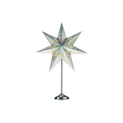 Markslöjd 700561 - Vánoční dekorace VALLBY E14/25W/230V stolní hvězda 66 cm