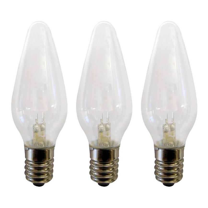 Markslöjd 702324 - SADA 3x Průmyslová vánoční žárovka RESERVLAMPA E10/3W/34V