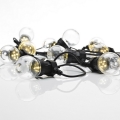 Markslöjd 703181 - LED Vánoční venkovní řetěz DAKKE 10xLED 7,5m IP44 teplá bílá