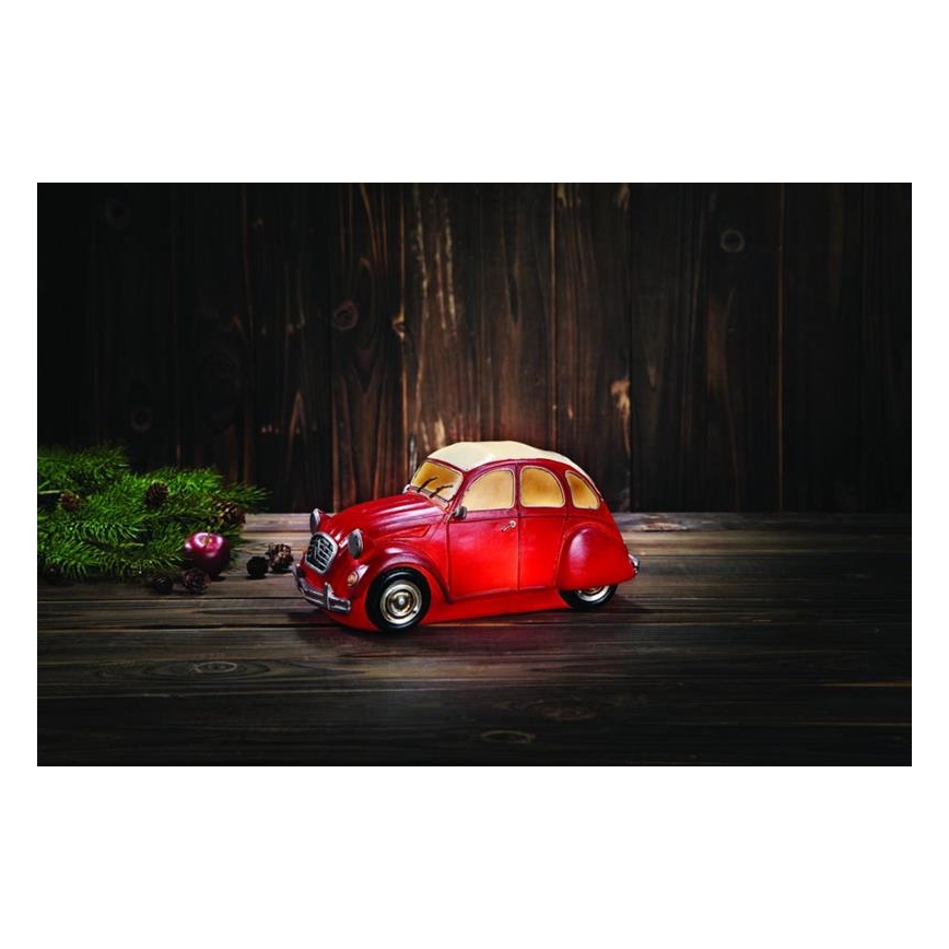Markslöjd 703952 - LED Svítící dekorace NOSTALGI 6xLED/0,36W/3xAA C3 red