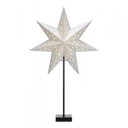 Markslöjd 704455 - Vánoční dekorace SOLVALLA 1xE14/25W/230V stříbrná 69 cm