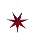 Markslöjd 705486 - Vánoční dekorace VELOURS 1xE14/6W/230V 75 cm červená