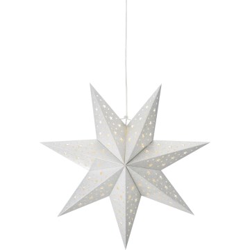 Markslöjd 705612 - LED Vánoční dekorace BLANK LED/0,2W/3xAA pr. 45 cm stříbrná