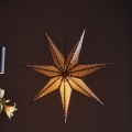 Markslöjd 705792 - Vánoční dekorace GLITTER 1xE14/25W/230V pr. 75 cm bronzová