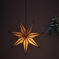 Markslöjd 705793 - Vánoční dekorace GLITTER 1xE14/25W/230V pr. 45 cm bronzová