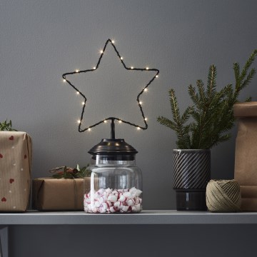 Markslöjd 705854 - LED Vánoční dekorace SWEETIE LED/0,45W/3xAA hvězda