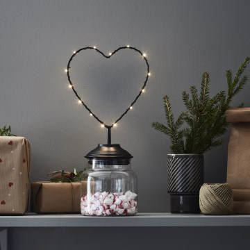 Markslöjd 705855 - LED Vánoční dekorace SWEETIE LED/0,45W/3xAA srdce