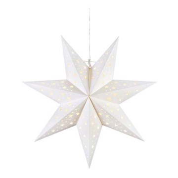 Markslöjd 705897 - LED Vánoční dekorace BLANK LED/0,2W/3xAA pr. 45 cm bílá