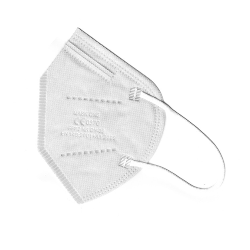 Mask One respirátor FFP2 NR - CE 0370 bílý 1ks dětská velikost