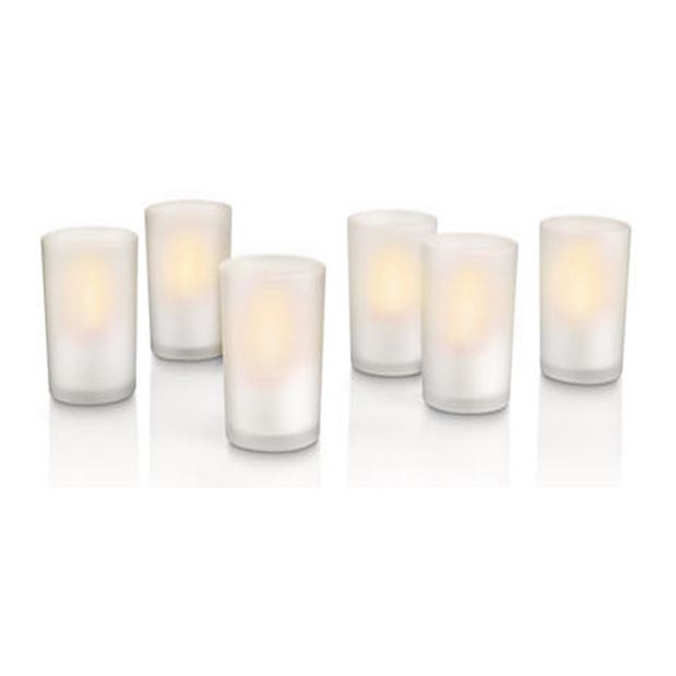 Massive 69126/60/PH - LED Stolní lampa TEALIGHTS LED/6W/100-230V