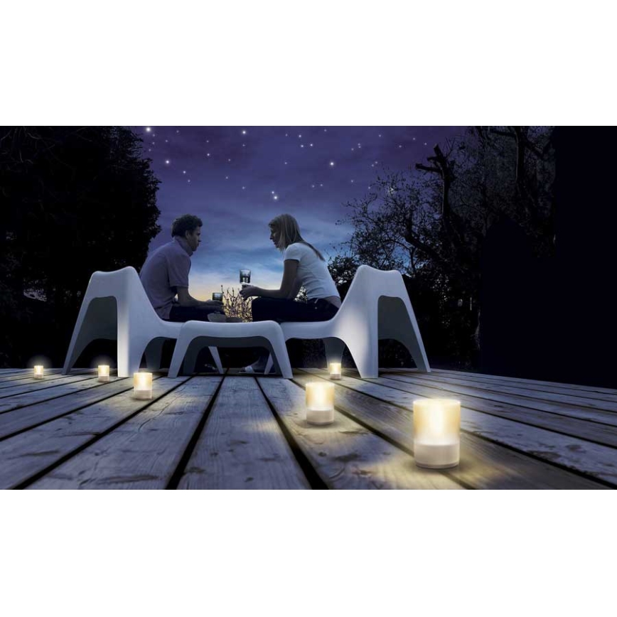 Massive 69126/60/PH - Stolní lampa TEALIGHTS LED/6W/100-230V
