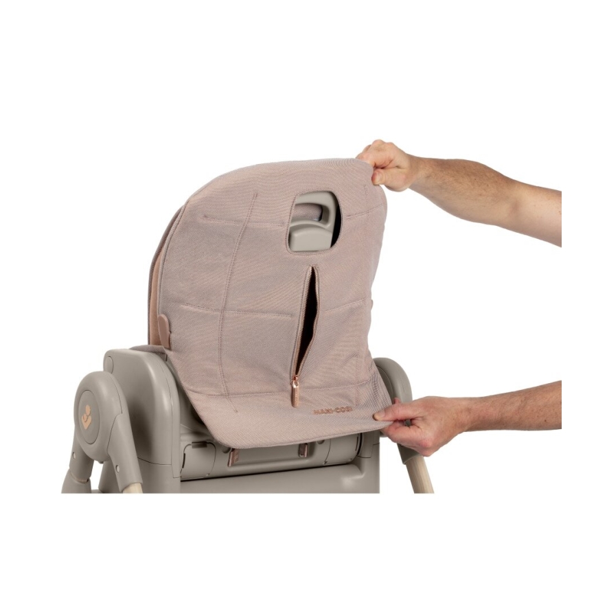 Maxi-Cosi - Dětská jídelní židle MINLA PLUS béžová/růžová