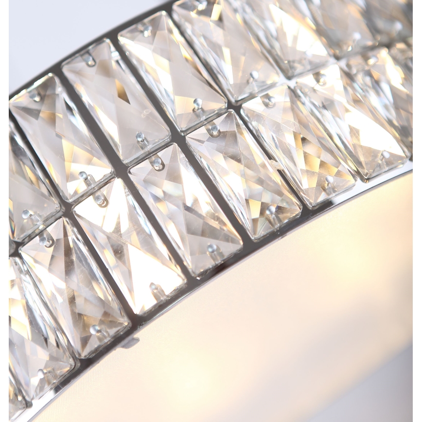 MAXLIGHT C0122 - Stropní svítidlo DIAMANTE 6xG9/42W/230V pr. 46 cm lesklý chrom