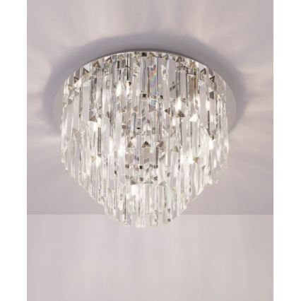 MAXLIGHT C0136 - Stropní svítidlo MONACO 9xG9/40W/230V pr. 42 cm lesklý chrom