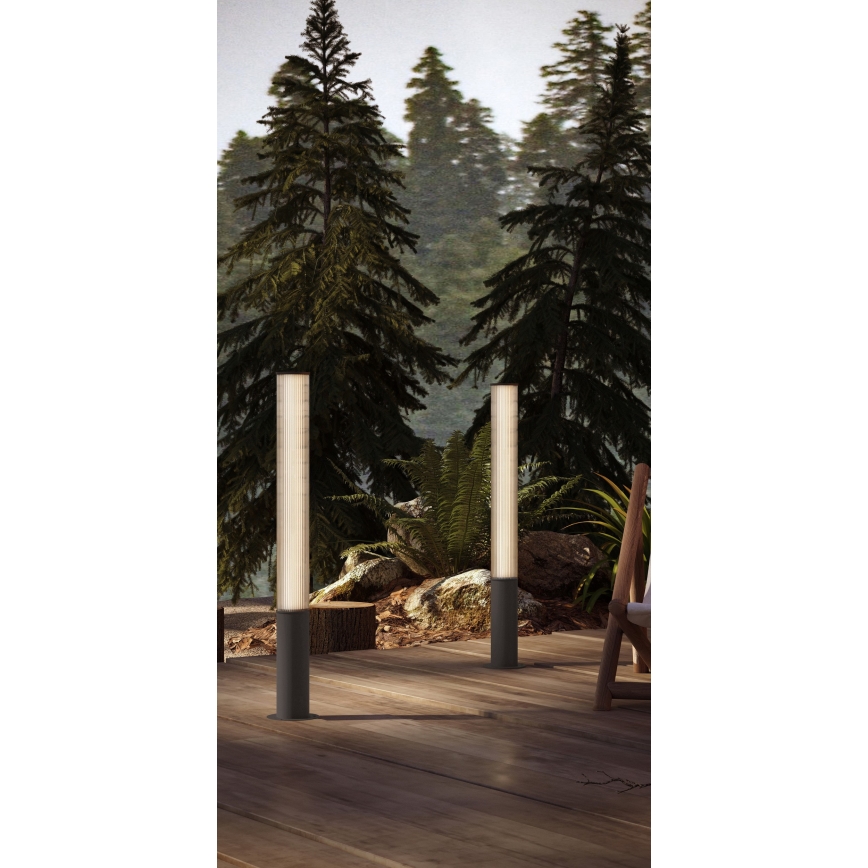 MAXLIGHT F0065 - LED Venkovní lampa GARDENIA LED/25W/230V 105 cm CRI 93 IP65 antracit