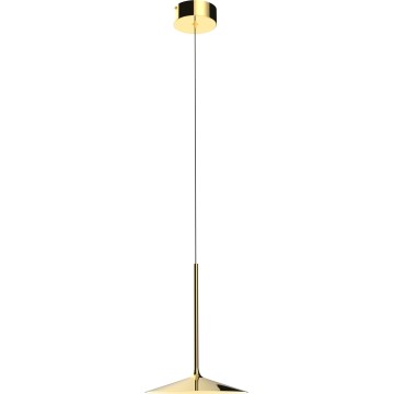 MAXLIGHT P0460 - LED Lustr na lanku HANA LED/6W/230V pr. 17,5 cm zlatá