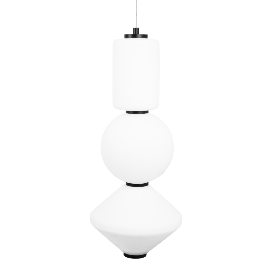 MAXLIGHT P0468 - LED Lustr na lanku AKIKO LED/23W/230V pr. 20 cm bílá