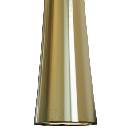MAXLIGHT P0485 - LED Lustr na lanku COFFEE LED/7W/230V pr. 3 cm zlatá
