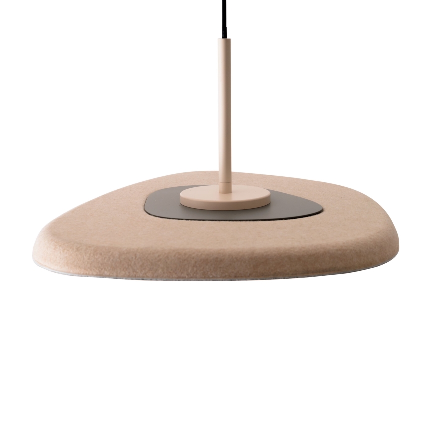 MAXLIGHT P0561 - LED Lustr na lanku DEUX LED/5W/230V béžová/šedá