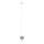 MAXLIGHT P0576 - LED Lustr na lanku PALLONCINI 2xLED/3W/230V pr. 12 cm kouřová