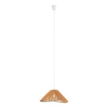 MAXLIGHT P0577 - Lustr na lanku AMALFI 1xE27/15W/230V pr. 45 cm béžová