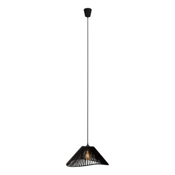 MAXLIGHT P0579 - Lustr na lanku AMALFI 1xE27/15W/230V pr. 45 cm černá