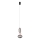 MAXLIGHT P0591 - LED Lustr na lanku BORA LED/10W/230V pr. 22 cm bílá/černá
