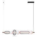 MAXLIGHT P0593 - LED Lustr na lanku BORA LED/29W/230V bílá/černá