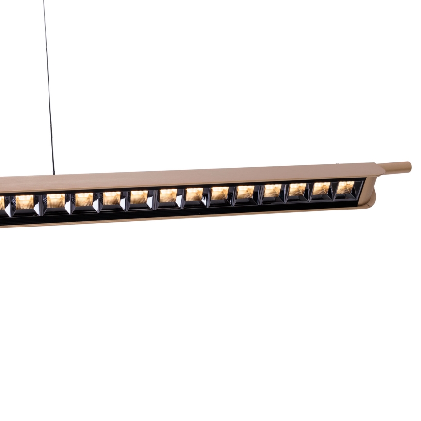 MAXLIGHT P0596 - LED Stmívatelný lustr na lanku JO-JO LED/40W/230V 2700/4500/5500K mosaz