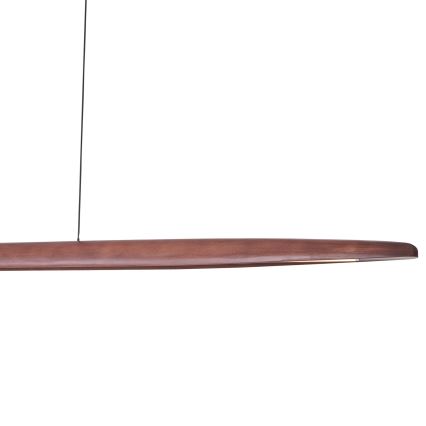 MAXLIGHT P0598 - LED Lustr na lanku WOODY LED/25W/230V hnědá/borovice