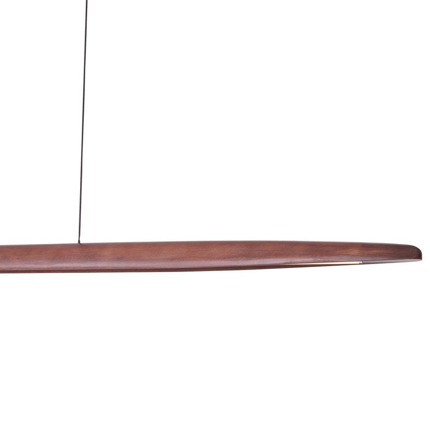 MAXLIGHT P0598 - LED Lustr na lanku WOODY LED/25W/230V hnědá/borovice