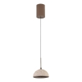 MAXLIGHT P0666 - LED Lustr na lanku CUCCINA LED/57W/230V pr. 15 cm béžová
