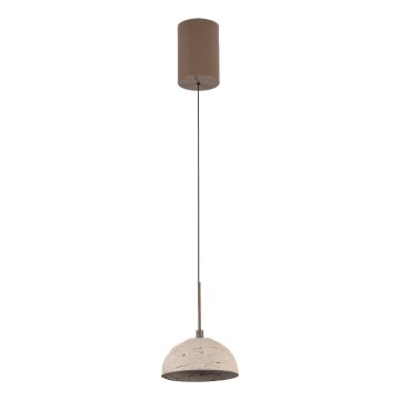 MAXLIGHT P0666 - LED Lustr na lanku CUCCINA LED/57W/230V pr. 15 cm béžová
