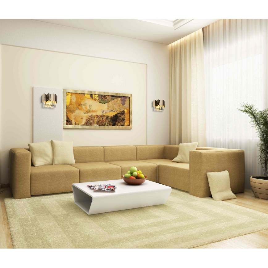MAXLIGHT W0251 - Nástěnné svítidlo TREND 3xG9/40W/230V zlatá