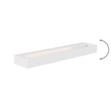 MAXLIGHT W0306 - LED Koupelnové nástěnné svítidlo FLINK LED/12W/230V 45 cm IP44 bílá
