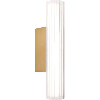MAXLIGHT W0364 - LED Koupelnové nástěnné svítidlo FAYETTE LED/6W/230V 31 cm IP44 zlatá