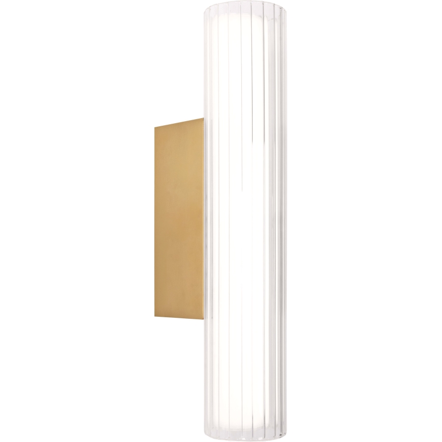 MAXLIGHT W0364 - LED Koupelnové nástěnné svítidlo FAYETTE LED/6W/230V 31 cm IP44 zlatá