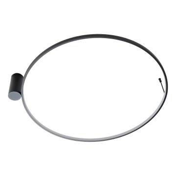 MAXLIGHT W0437 - LED Koupelnové stropní svítidlo VISUAL LED/28W/230V pr. 80 cm IP44 černá