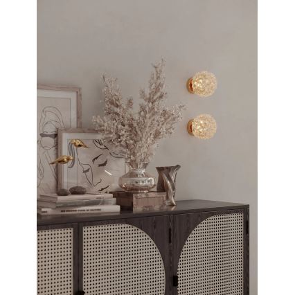 MAXLIGHT W0443 - Nástěnné svítidlo RITA 1xG9/5W/230V zlatá