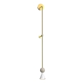 MAXLIGHT W0449 - LED Nástěnná lampa BINGO LED/8W/230V CRI 92 zlatá/béžová