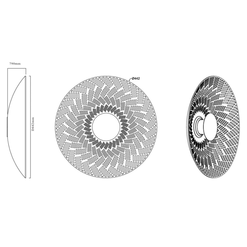 MAXLIGHT W0457 - LED Nástěnné svítidlo MISAKI LED/6W/230V CRI 95 béžová