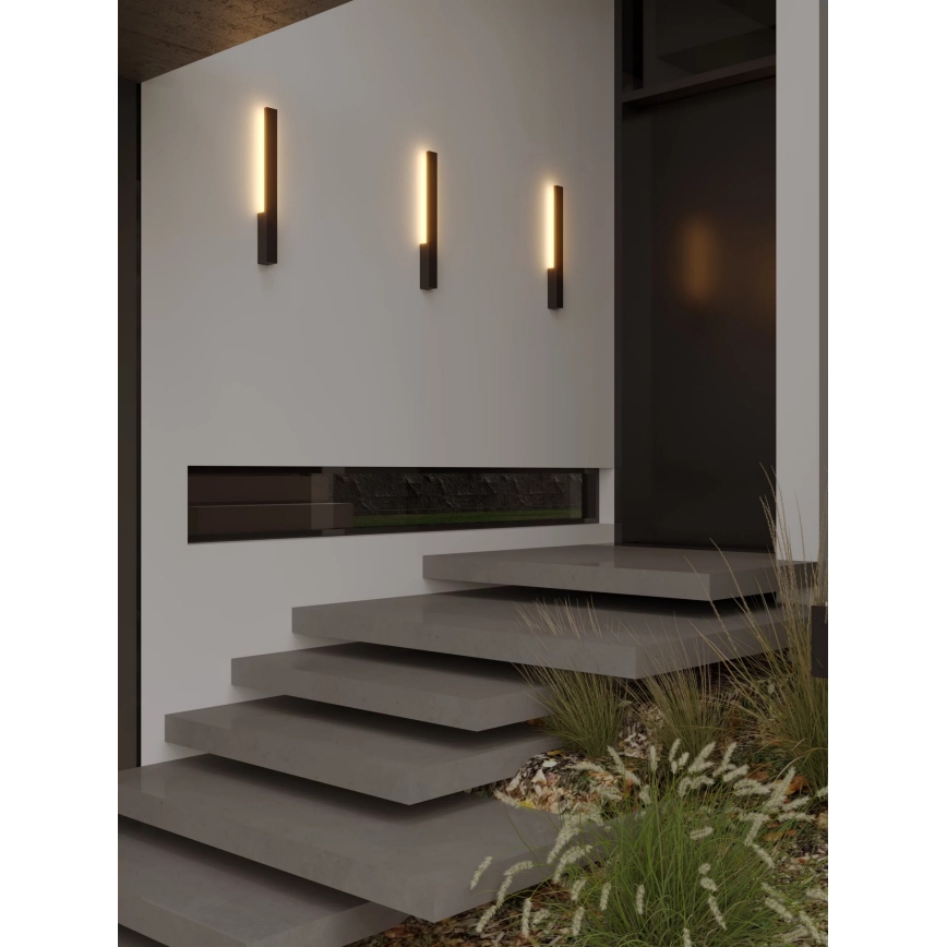 MAXLIGHT W0458 - LED Venkovní nástěnné svítidlo KAPRUN LED/6W/230V CRI 93 IP65 černá