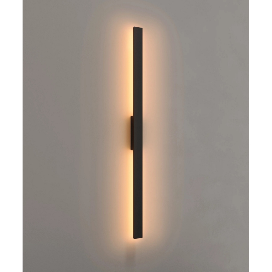 MAXLIGHT W0461 - LED Venkovní nástěnné svítidlo PREDAZZO LED/20W/230V CRI 93 IP65 černá