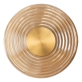 MAXLIGHT W0475 - LED Nástěnné svítidlo LEONARDO LED/8W/230V zlatá/kouřová béžová