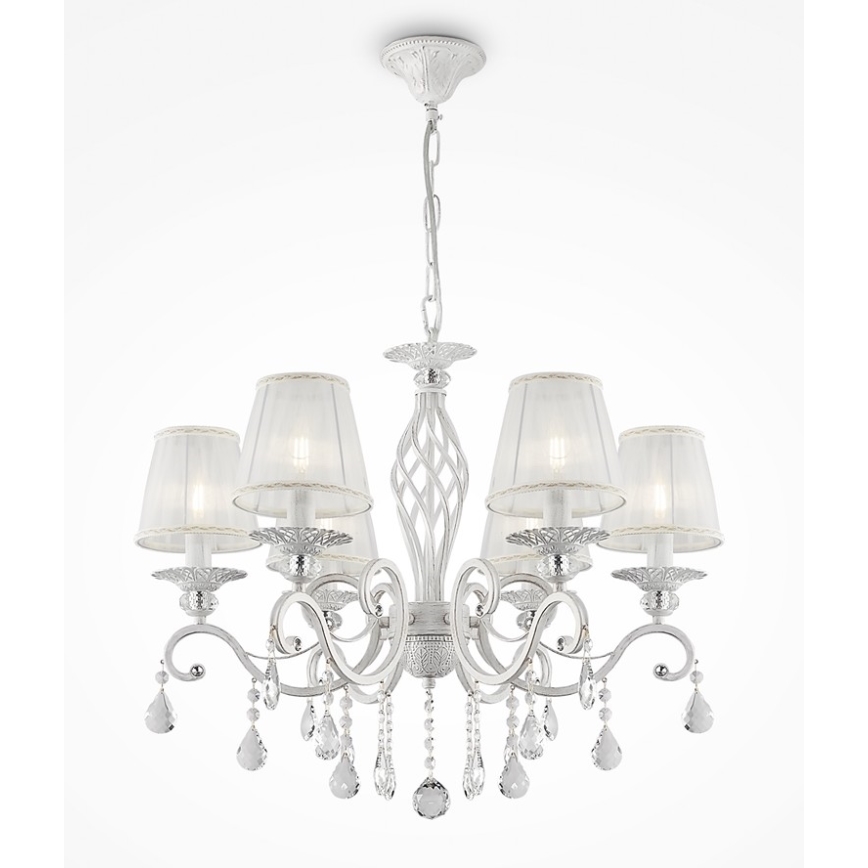 Maytoni ARM247-06-G - Lustr na řetězu GRACE 6xE14/40W/230V
