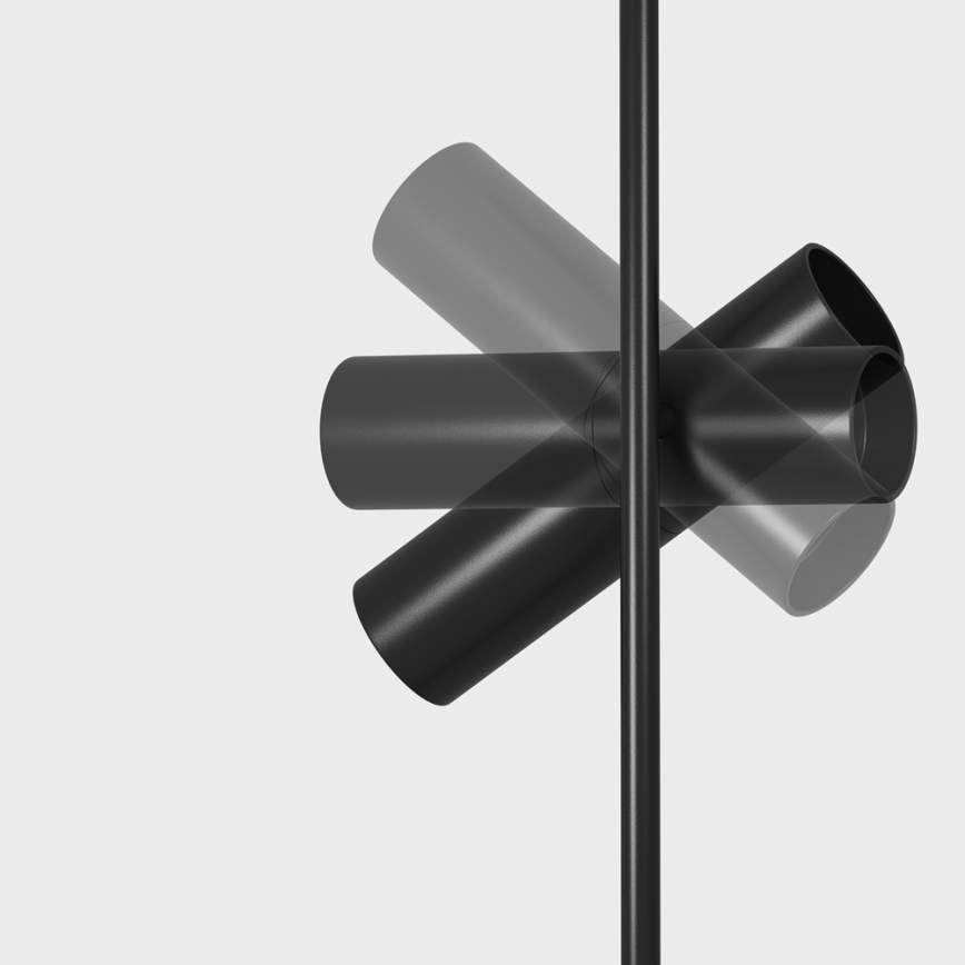 Maytoni C021CL-02B - Lustr na tyči ELTI 2xGU10/50W/230V černá