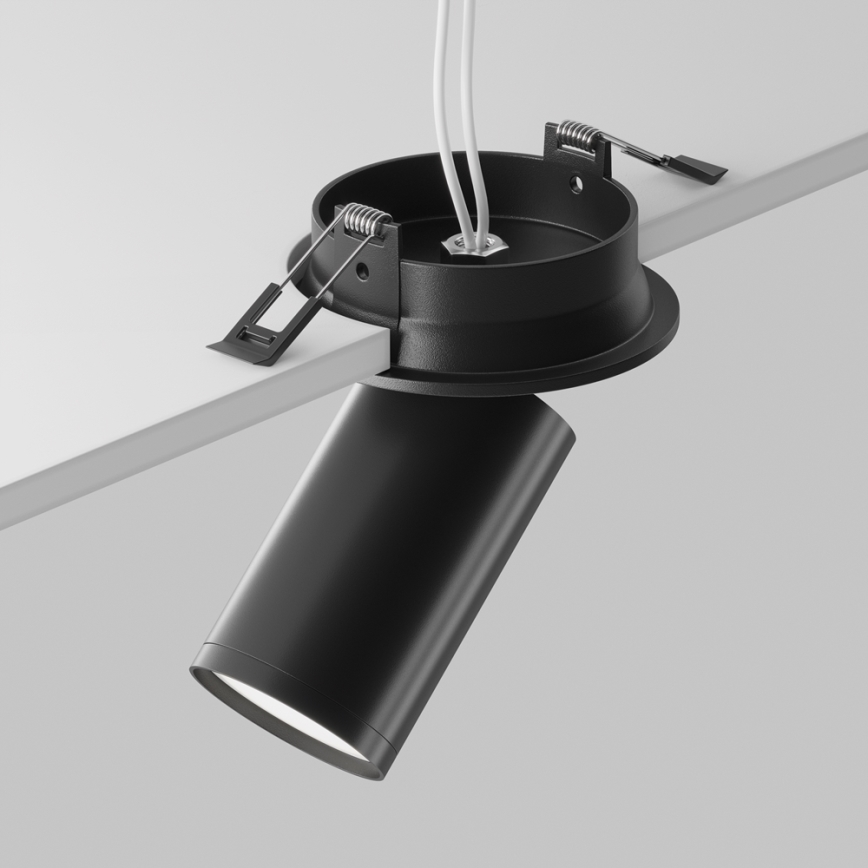 Maytoni C048CL-U-1B - Podhledové bodové svítidlo FOCUS 1xGU10/10W/230V černá