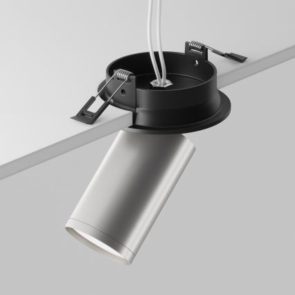 Maytoni C048CL-U-1BS - Podhledové bodové svítidlo FOCUS 1xGU10/10W/230V matný chrom